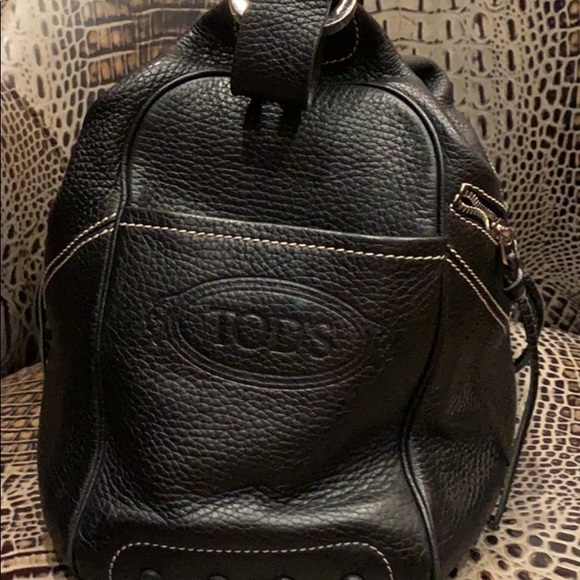 TOD’S Black Leather Bag - Picture 2 of 6
